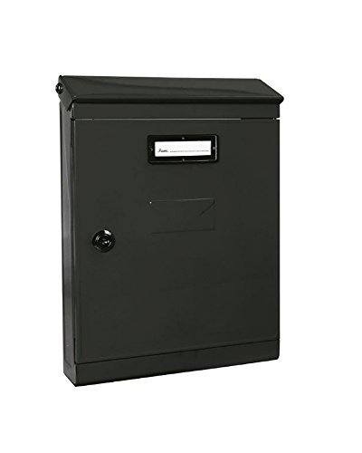 Vulcania 2500Ev6Ne Cassetta Postale In Acciaio, Nero