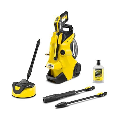 Kärcher Idropulitrice K 4 Power Control Flex Home, Pressione 130 Bar, Portata 420 L/H, Area Di Lavoro 30 M²/H, Incl. Pistola Alta Pressione, Ugello Ro