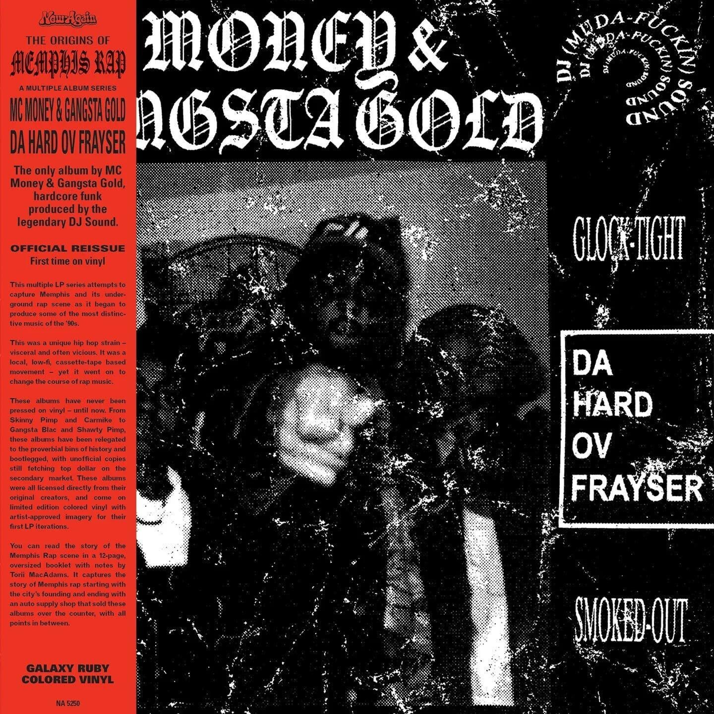 MC Money & Gangsta Gold Da Hard Ov Frayser (Vinyl LP) 12" Album Coloured Vinyl