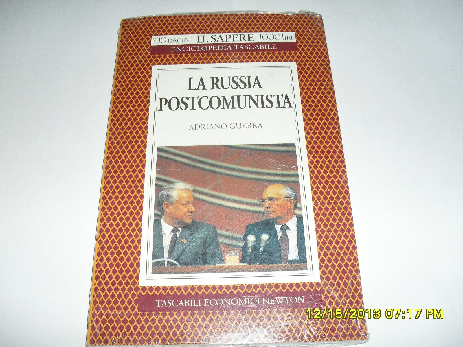 LA RUSSIA POSTCOMUNISTA GUERRA ADRIANO IL SAPERE 1000 LIRE NEWTON COMPTON N° 71