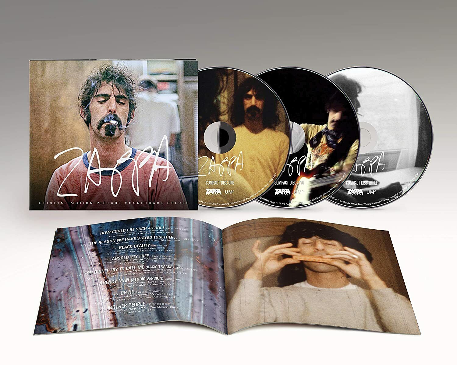 FRANK ZAPPA - Zappa (o.s.t.) (2021) 3 CD