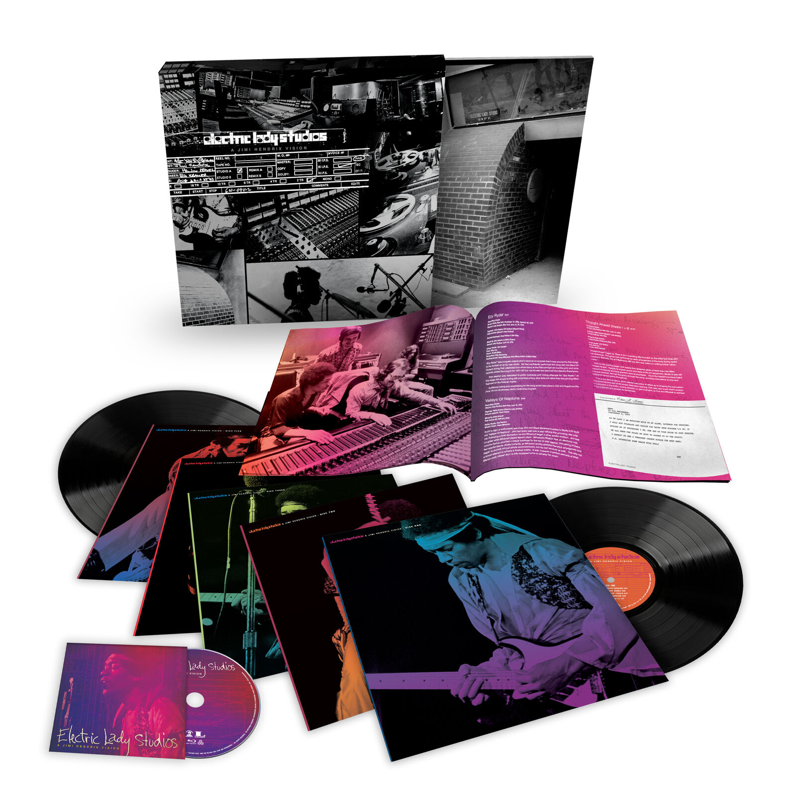 Jimi Hendrix Electric Lady Studios: A Jimi Hendrix Vision (Vinyl LP)