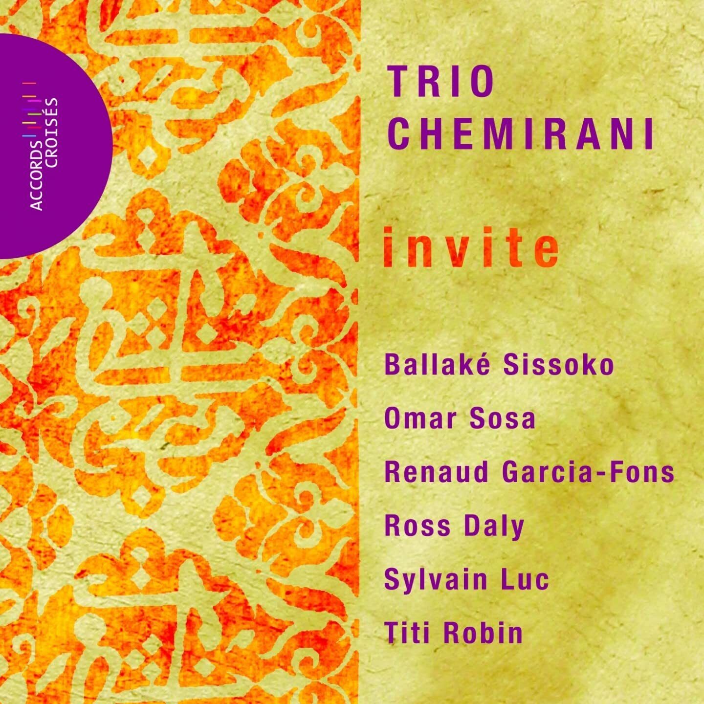 Trio Chemirani Invite (CD)