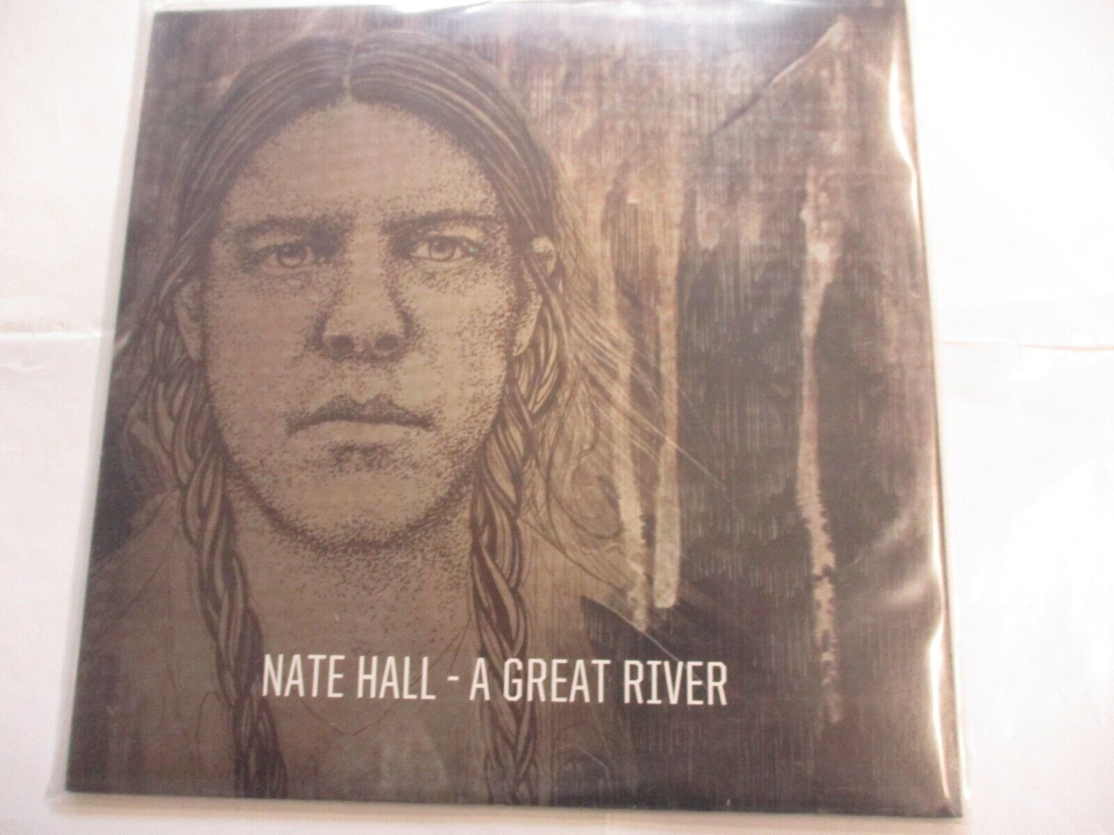 NATE HALL - A GREAT RIVER - LP BLACK VINYL NEW NOT SEALED 2012