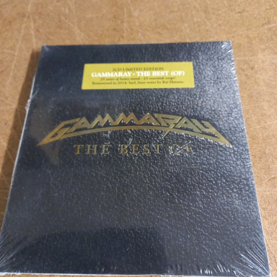 Gamma Ray - The Best (of) - 2 CDs - original verpackt  limited Edition NUOVO