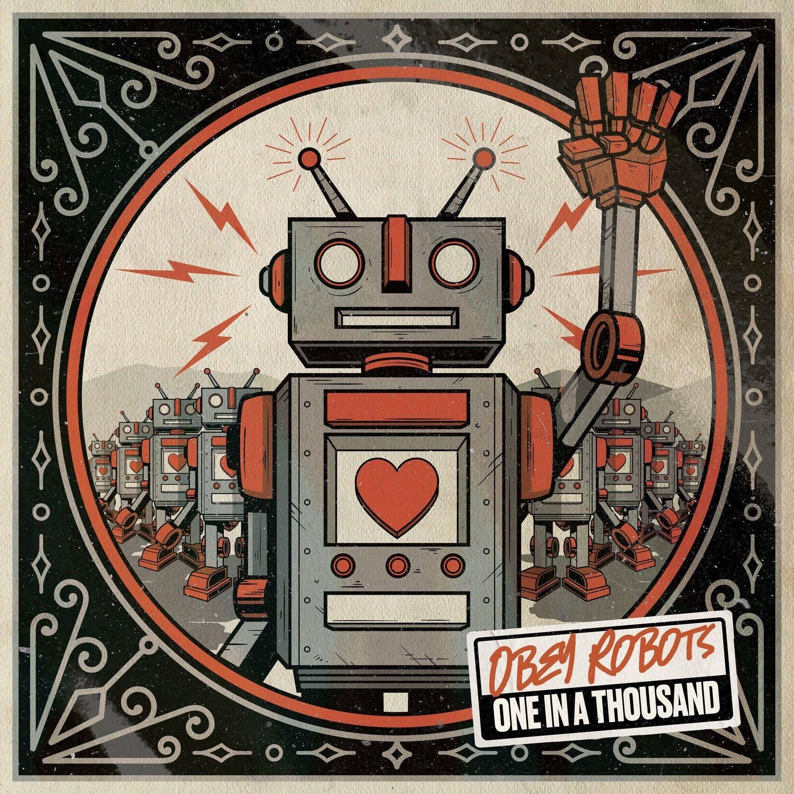 Obey Robots One in a Thousand (Vinyl LP) 12" Album