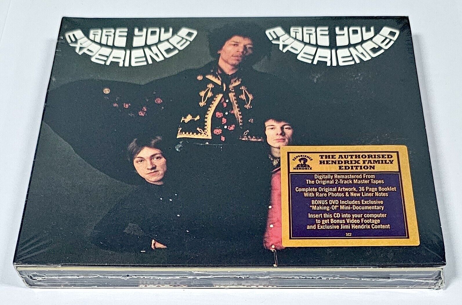 The Jimi Hendrix Experience – Are You Experienced 2015 Digipack CD+DVD