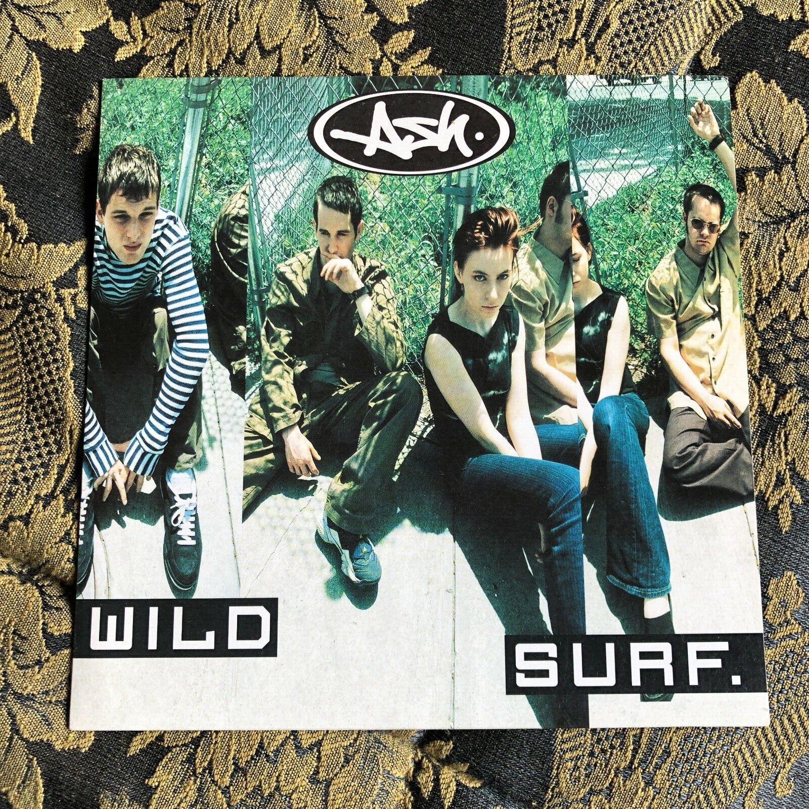 Ash 7" vinyl WILD SURF - STORMY WATERS brit pop Blur OASIS
