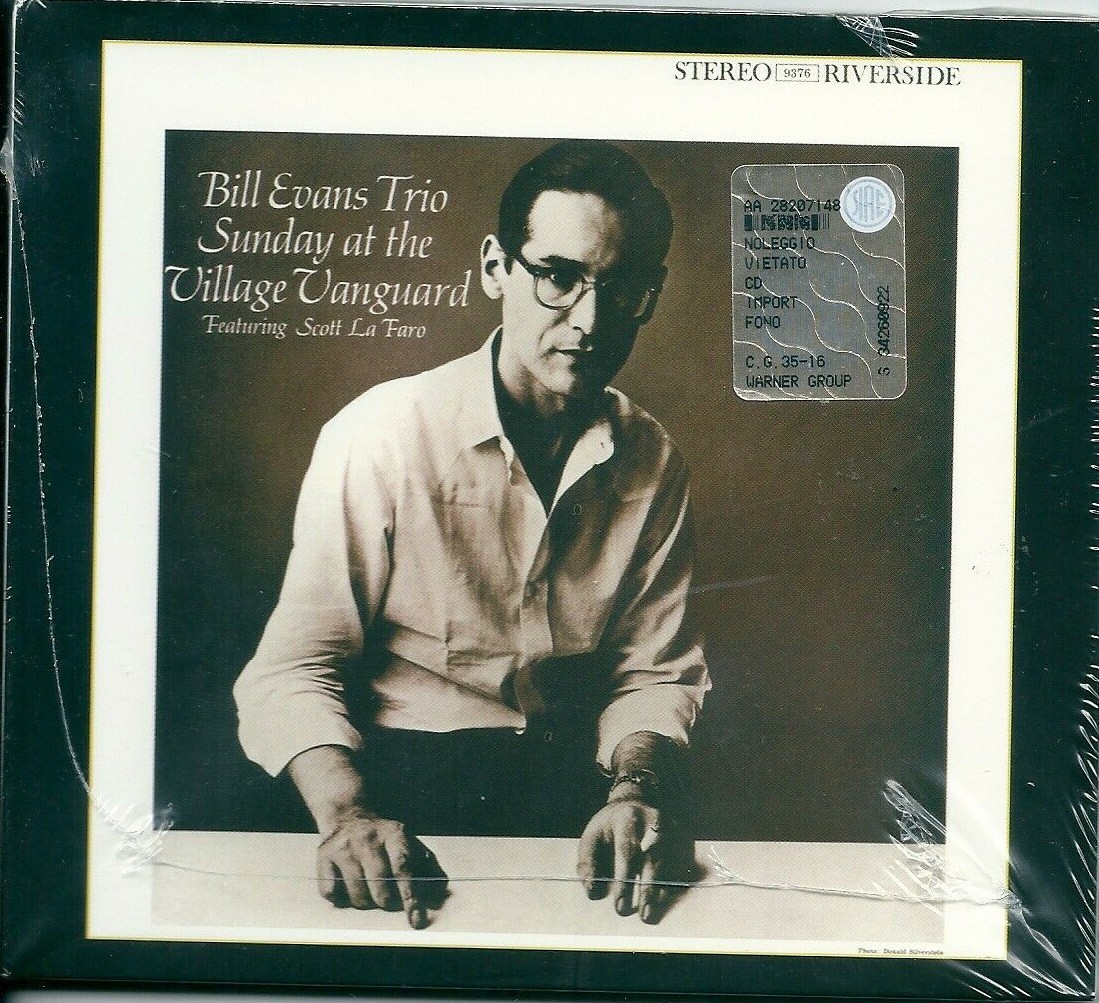 Bill Evans Trio feat Scott La Faro. Sunday At The Village Vanguard (1987) CD NEW
