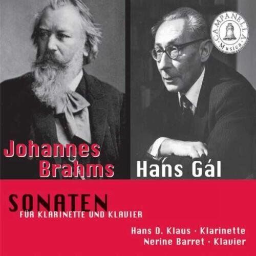 Sonata for Clarinet and Piano in F Minor (Klaus/barret) (CD) Album