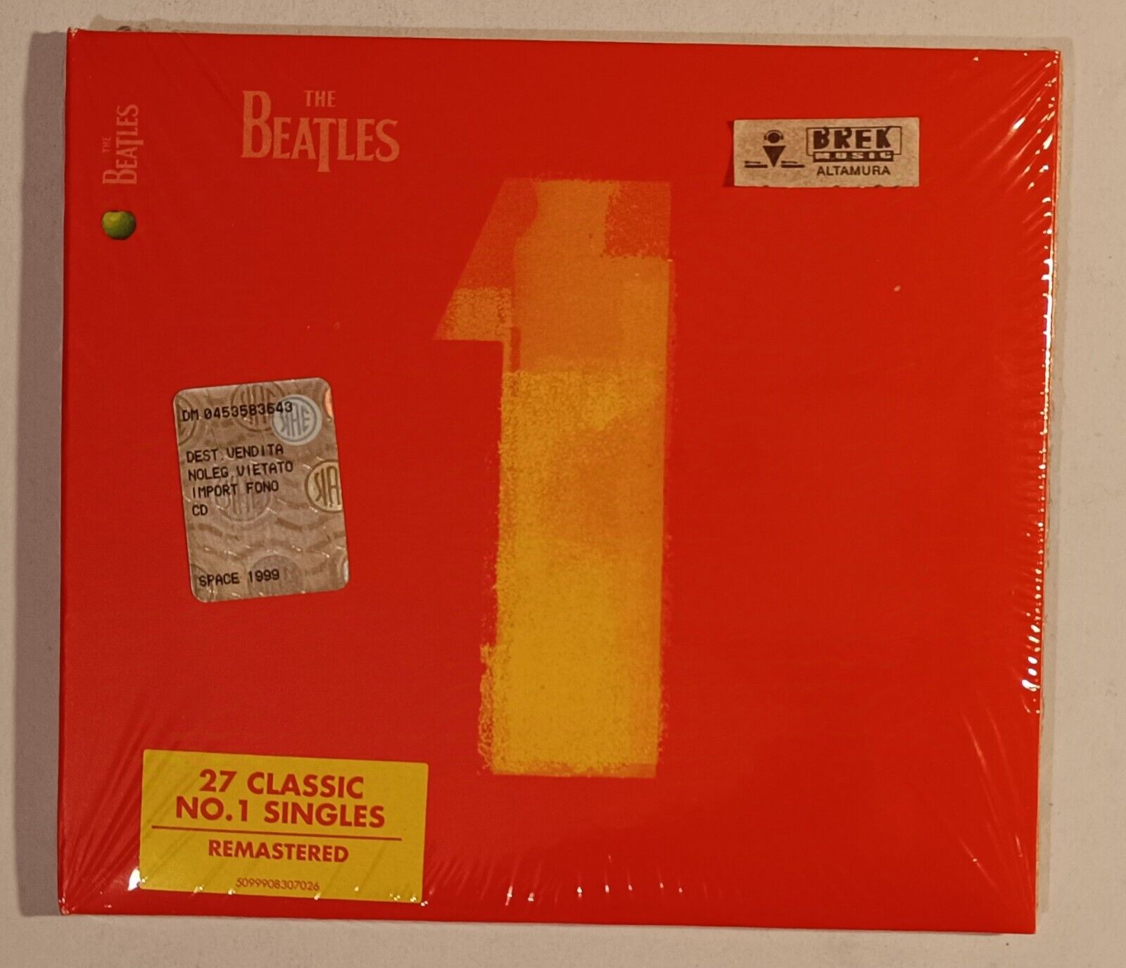 CD "The Beatles – 1"2011 Apple Records-E.U.-Digipak-Factory Sealed