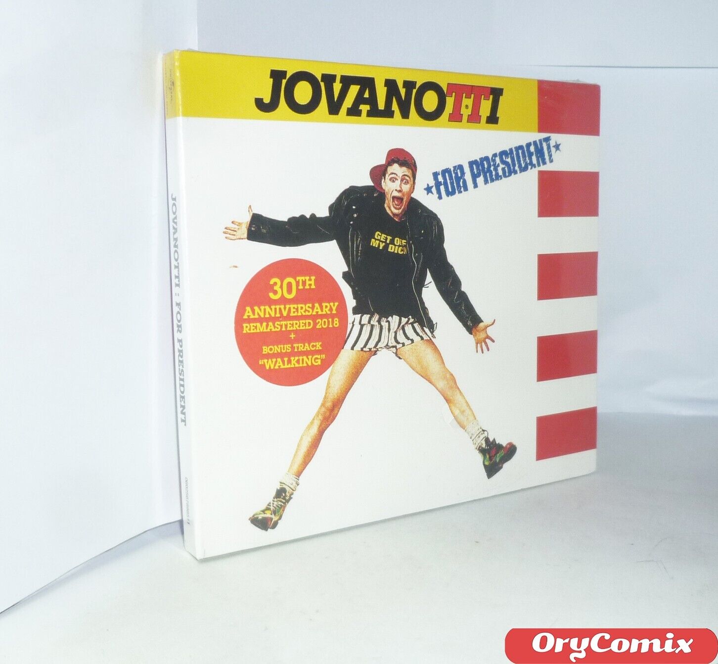 JOVANOTTI FOR PRESIDENT - 30TH ANNIVERSARY (Universal) CD DIGIPACK SIGILLATO