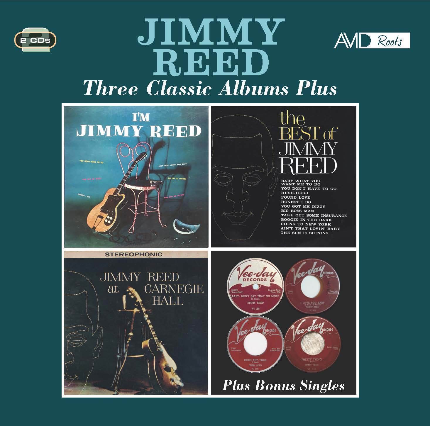 Jimmy Reed Three Classic Albums Plus (CD) Album