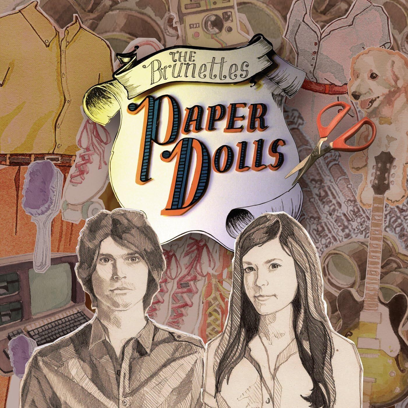 Brunettes Paper Dolls (CD)