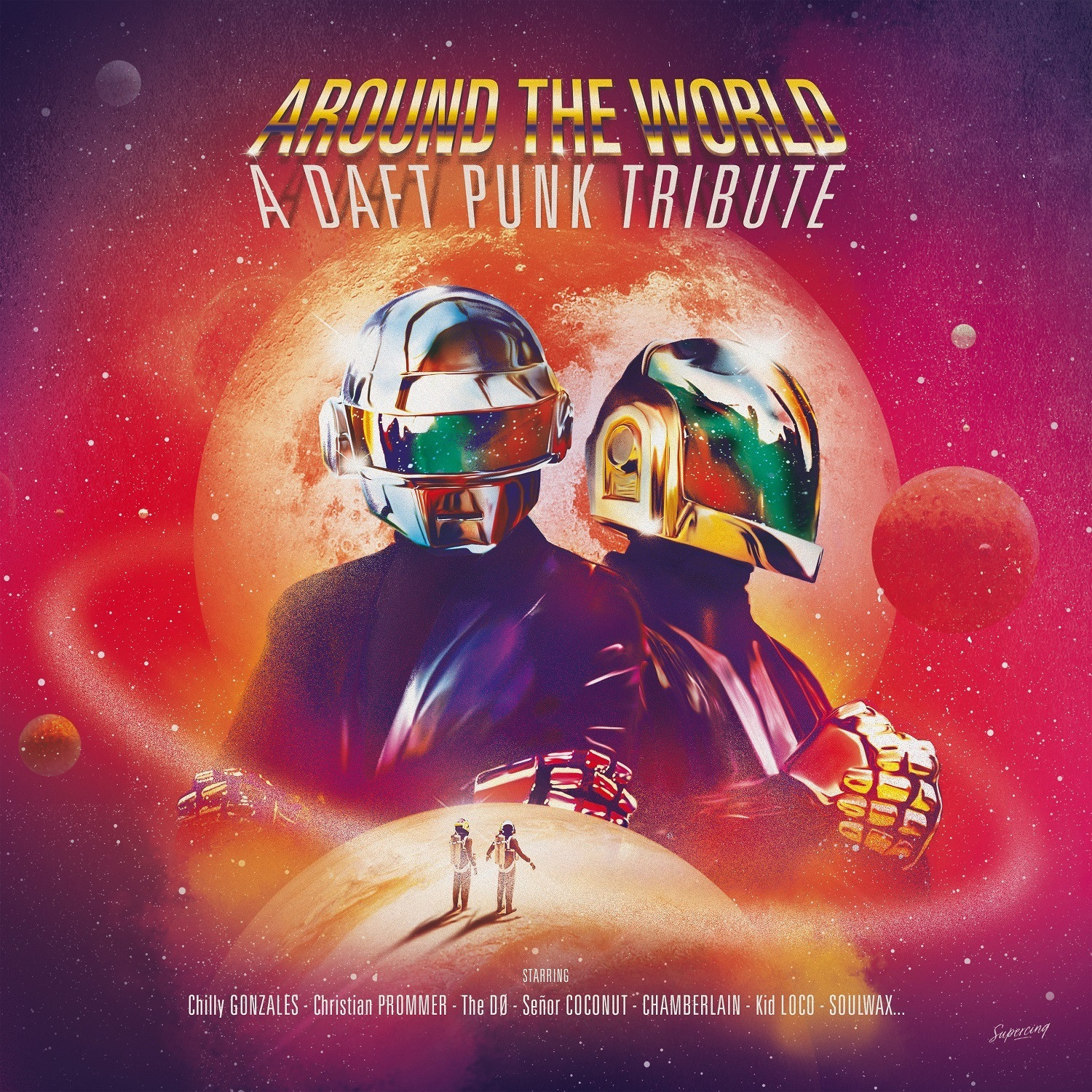 Various Artists Around the World: A Daft Punk Tribute (Vinyl LP) 12" Album