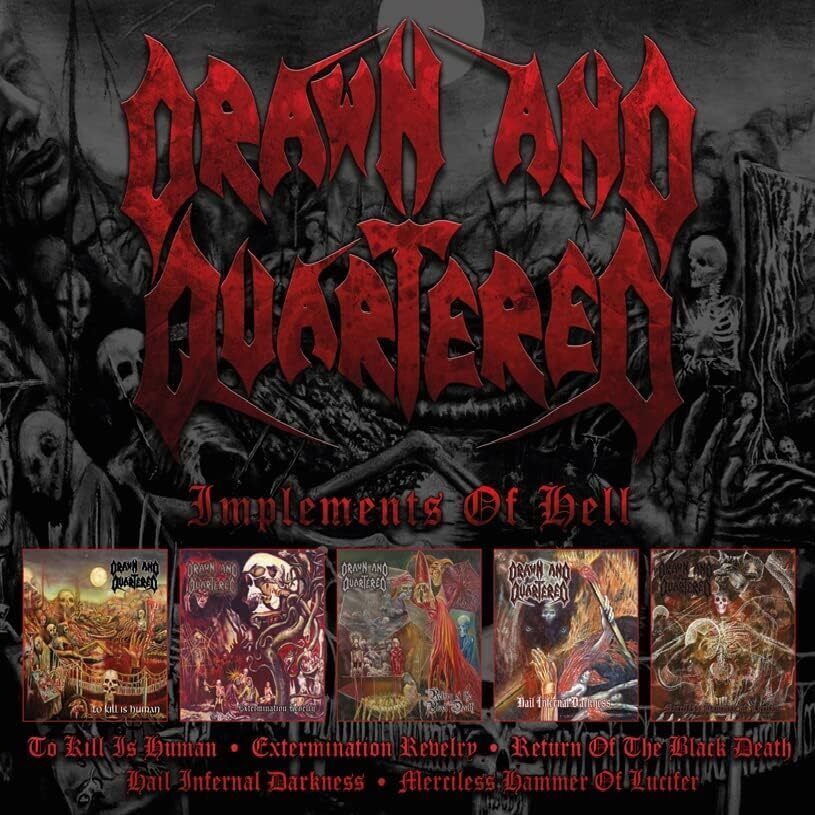 Drawn And Quartered Implements of Hell (CD) Box Set