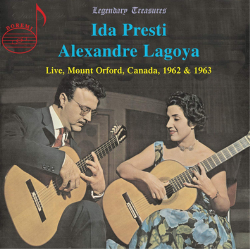 Ida Presti Ida Presti & Alexandre Lagoya: Live, Mount Orford, Canada: 1962  (CD)