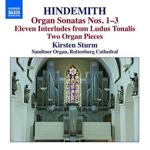 Kirsten Sturm Hindemith: Due Pezzi Per Organo [Kirsten Sturm] CD 8573194 NUOVO