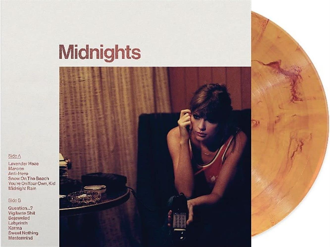 Taylor Swift - Midnights (Blood Moon Marbled Vinyl) - AA.VV. (Vinile)