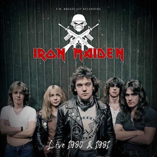 Iron Maiden Live 1980 & 1981 Radio Broadcast Vinile Lp Colorato Verde Nuovo