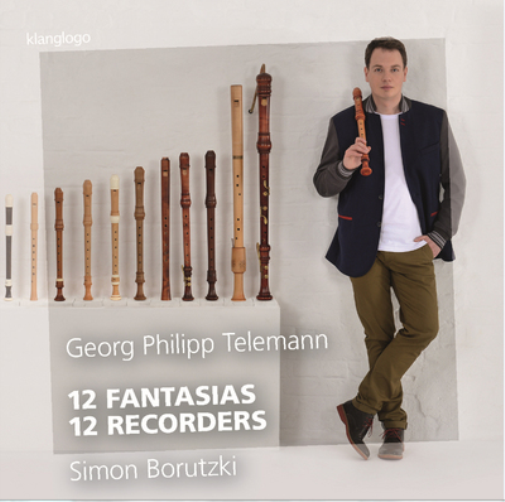 Georg Philipp Telemann Georg Philipp Telemann: 12 Fantasias/12 Recorders (CD)