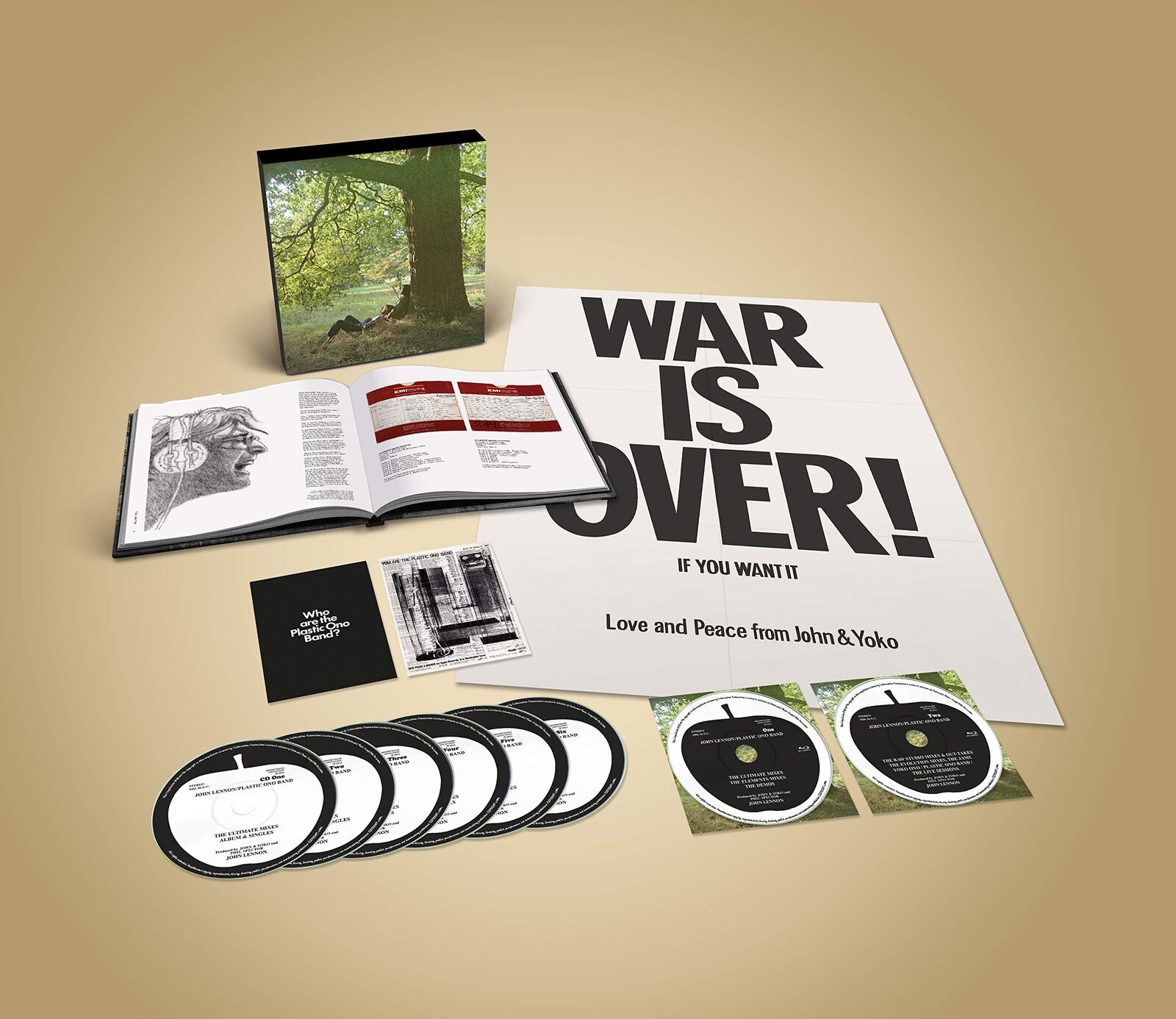 [CD + Bd ] John Lennon / Plastic Ono Band Ultimate Raccolta Super Deluxe