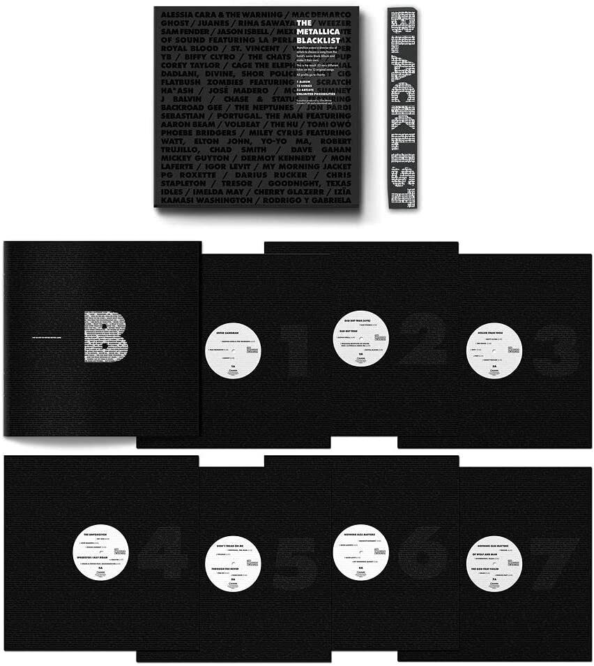 METALLICA - The Metallica Blacklist (lim. ed.) (2021) 7 LP pre-order