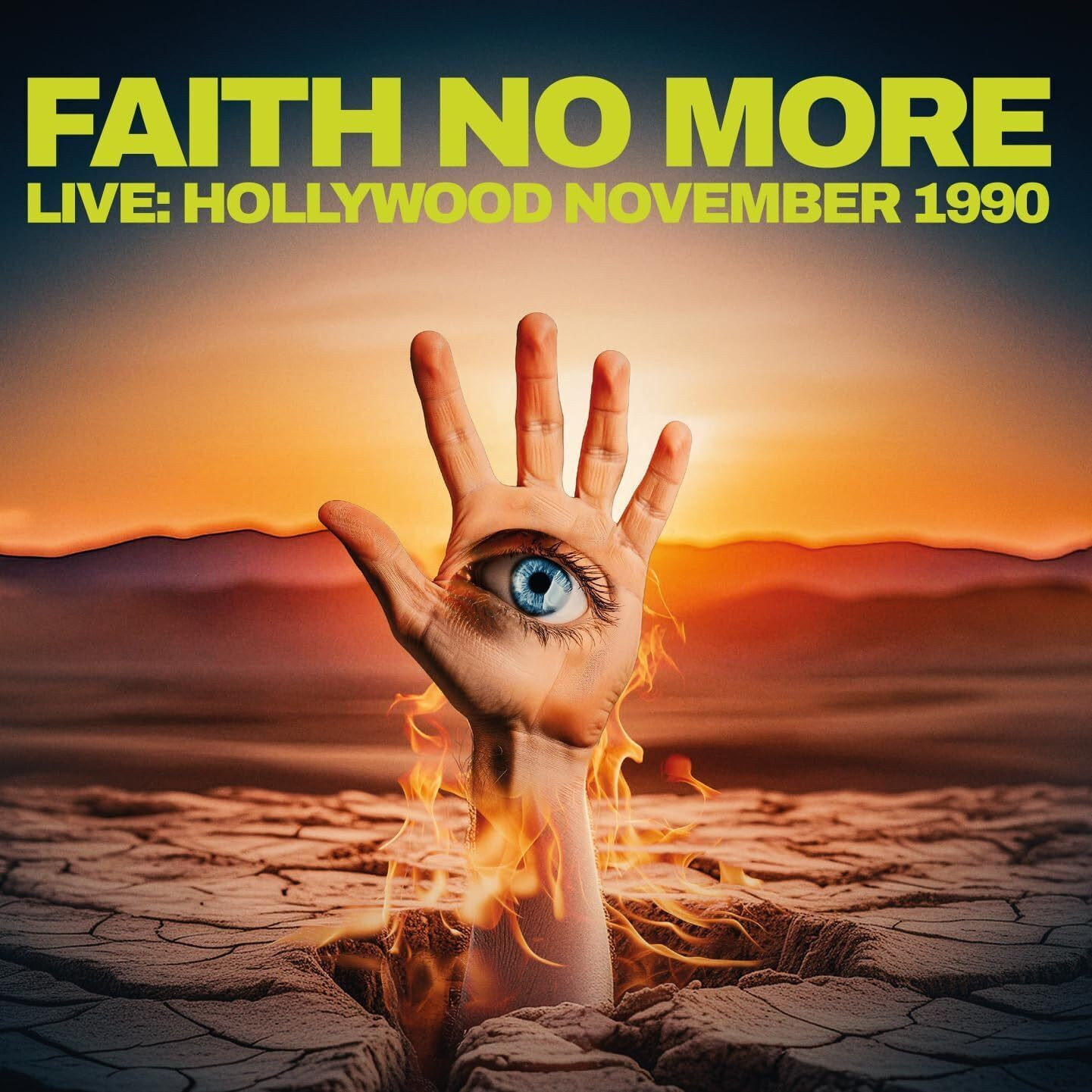 Faith No More Live Hollywood November 1990 (Vinyl LP) 12" Album (Clear vinyl)