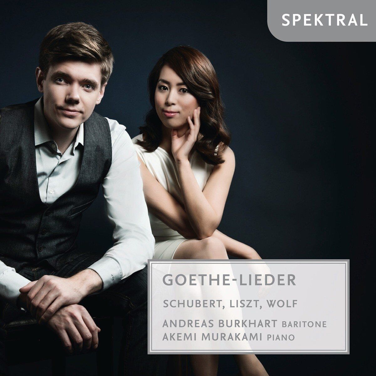 Andreas Burkhart (Bariton) Goethe-Lieder (CD)
