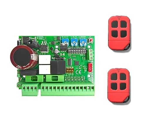 Centrale Universale Per Cancelli Automatici Quadro Di Comando 24V (Bassa Tensione) Per Motori Scorrevoli Motori Una Anta Motori Per Porte Garage S7Lt 