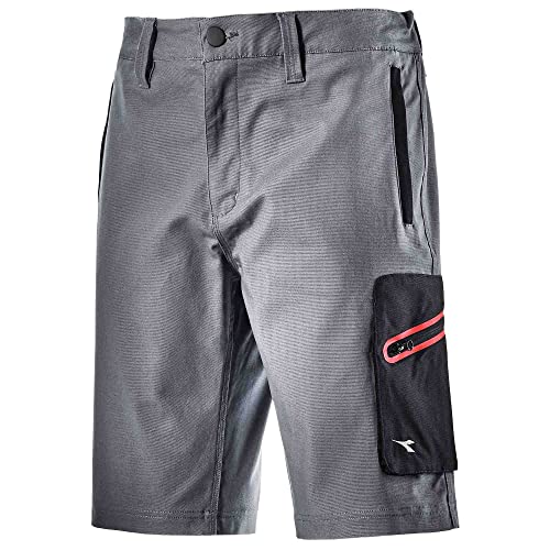 Bermuda Bermuda Stretch Iso 13688:2013, Grigio Raina, Xl
