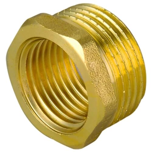 Riduzione Mf In Ottone Giallo 1" X 3/8
