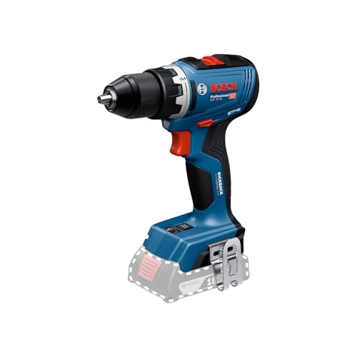 Bosch Professional 18V System Trapano-Avvitatore A Batteria Gsr 18V-65 (Motore Brushless, Lunghezza Della Testa 166)