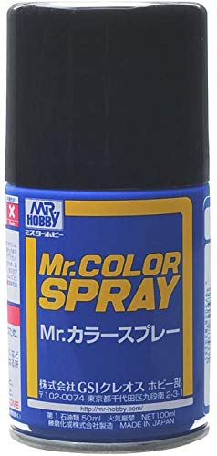 Gsi Creos Mr. Color Spray Gloss 100Ml, Black