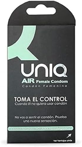 Uniq Aria Preservativa Femminile, 3 Pezzi.