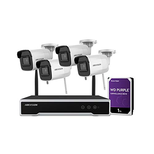 Hikvision Kit Videosorveglianza 4Megapixel Wifi 4Ch + 1Tb Hdd