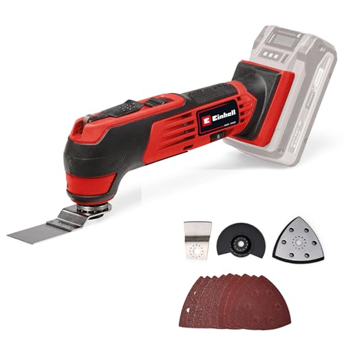 Einhell Utensile Multifunzione Te-Mg 18/1 Li - Solo Power X-Change (18 V, 3 Funzioni, Mandrino Magnetico, Accessorio Incluso, Batteria Esclusa)