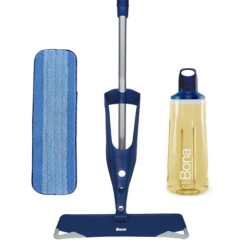 Bona Kit Di Mocio Spray Premium Per Pavimenti In Legno Oliato, Bona Floor Mop Per La Pulizia Dei Pavimenti, Incl. 1 Cartuccia Liquida Bona Per Pavimen