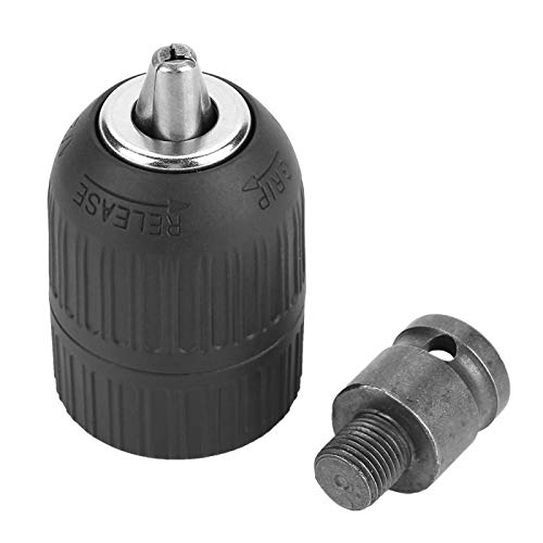 Adattatore Per Mandrino Autofilettante Da 1/2 Pollice E Mandrino Per Trapano In Plastica Per Conversione Della Chiave A Percussione
