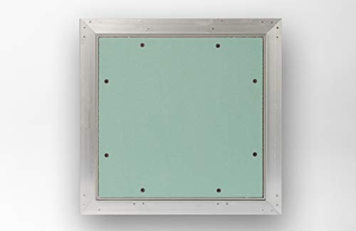 Akifix Namcp04088K Botola D'Ispezione In Cartongesso Con Telaio In Alluminio “Serie Gr” - Lastra 13 Mm – Fuori Misura – 50 X 70 Cm