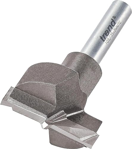 Trend 105/35 X 8Mmtc Router Machine Bit 35 Mm Diametro Perno – Argento