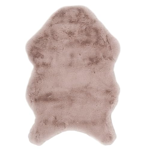 Home Deco Factory Alfombra Pelo Rosa 60X90 Cm