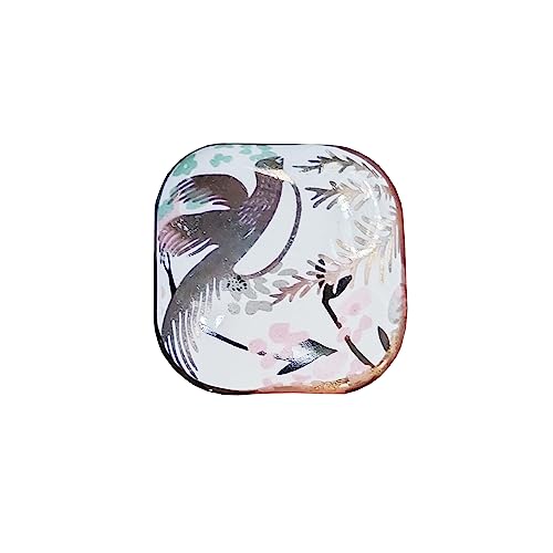 Catchii Cupboard Knob Porcelain Gold Bird