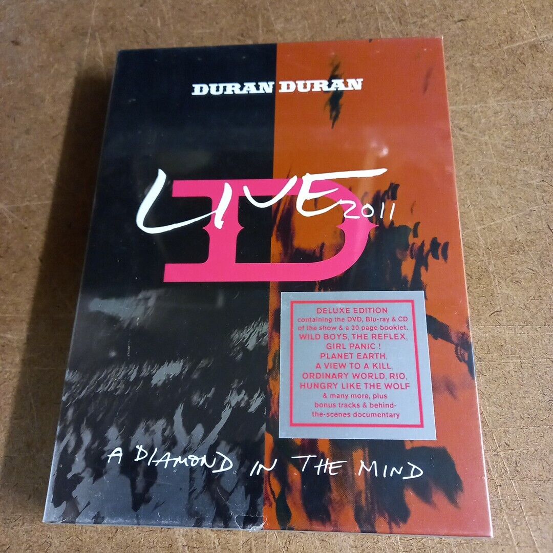 Duran Duran A Diamond in the mind Live 2011 Deluxe Ed. DVD BluRay CD Box RARo