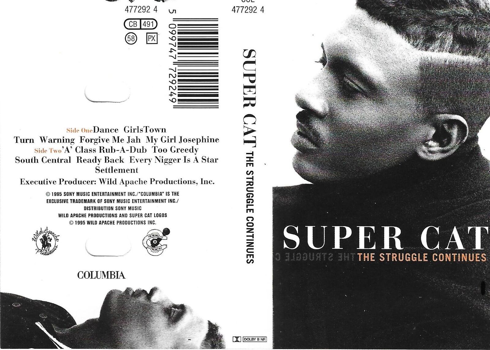 Super Cat The Struggle Continues (Cassette)