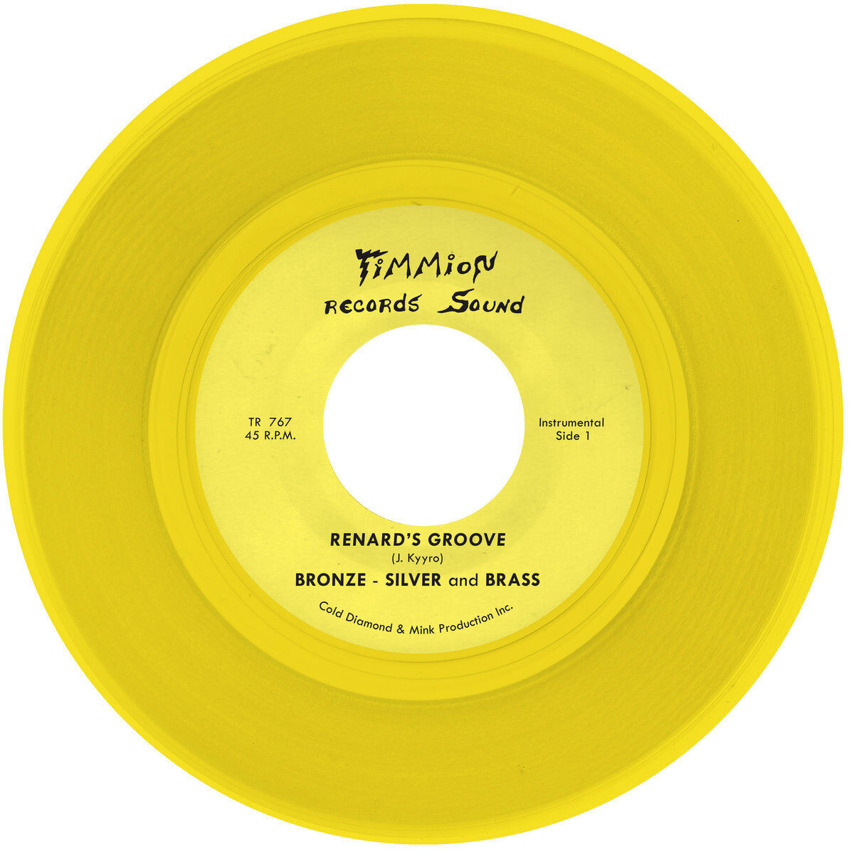 Bronze, Silver and Brass Renard's Groove (Vinyl LP) 7" Single Coloured Vinyl