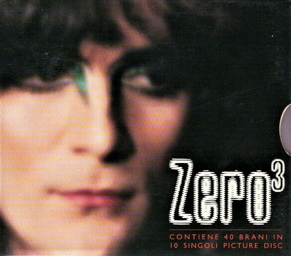 RENATO RERO - ZERO3 (Zero al cubo) BOX 10 cds picture M/M nuovo sigillato