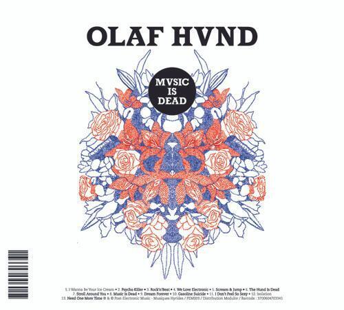 Olaf Hvnd Music È Morto CD Francia Musiques Hybrides 2012 In Digipak - Sigillato