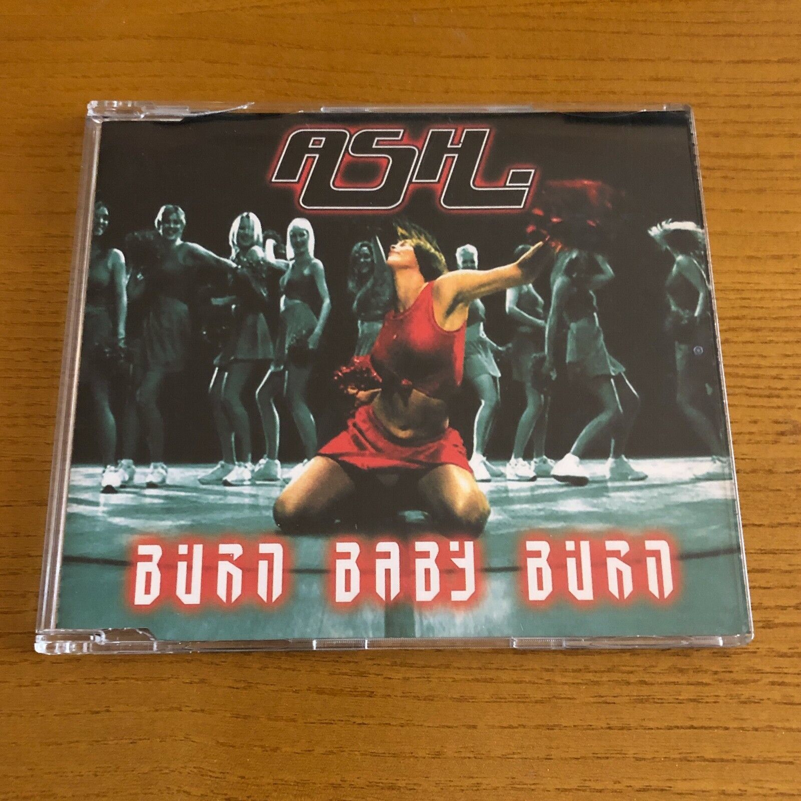 Ash BURN BABY BURN cd single pop Blur OASIS