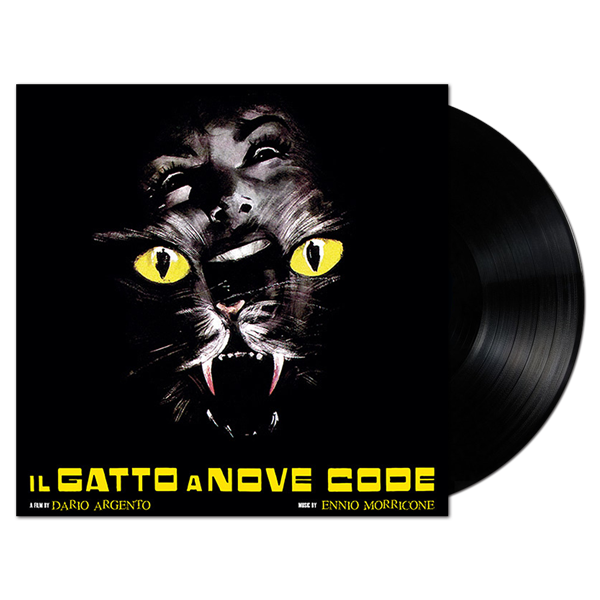 ENNIO MORRICONE Il gatto a nove code (ltd.ed. black v)O.S.T. LP